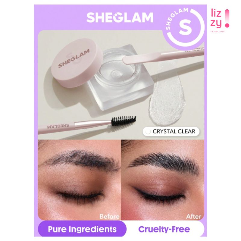 SHEGLAM Fijacion de cejas set Me Up-Crystal Clear