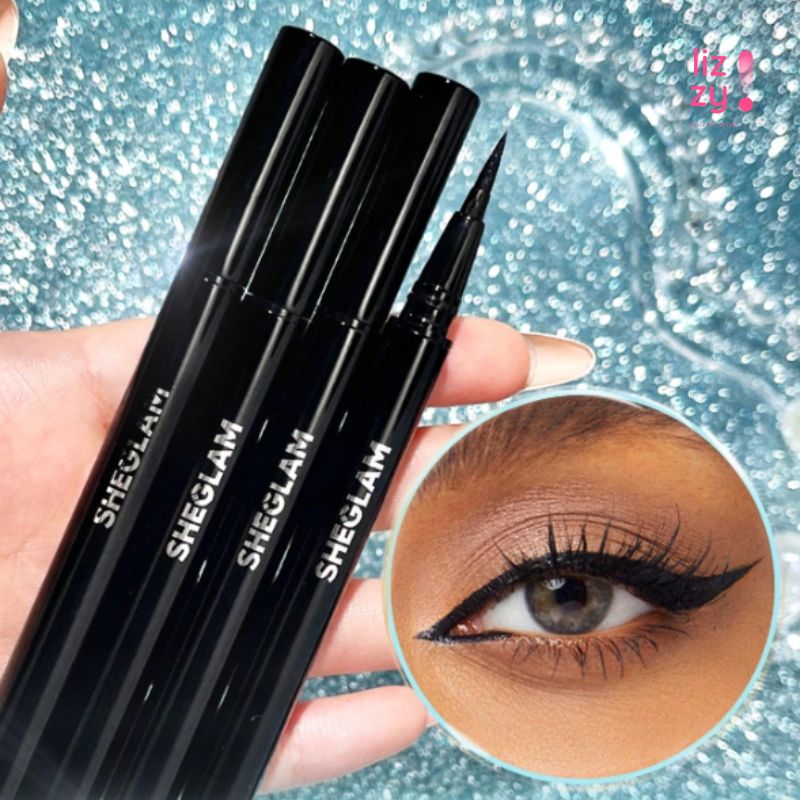 SHEGLAM  Delineador Liquido de Ojos Pro Precision Negro