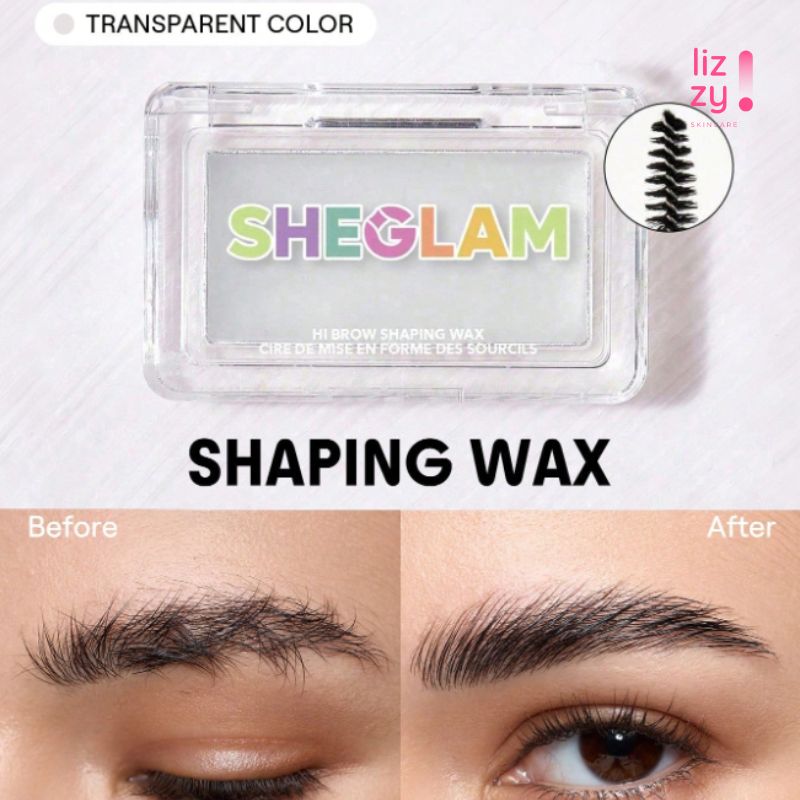 SHEGLAM Cera Moldeadora clara Hi brow Shaping Wax Transparente