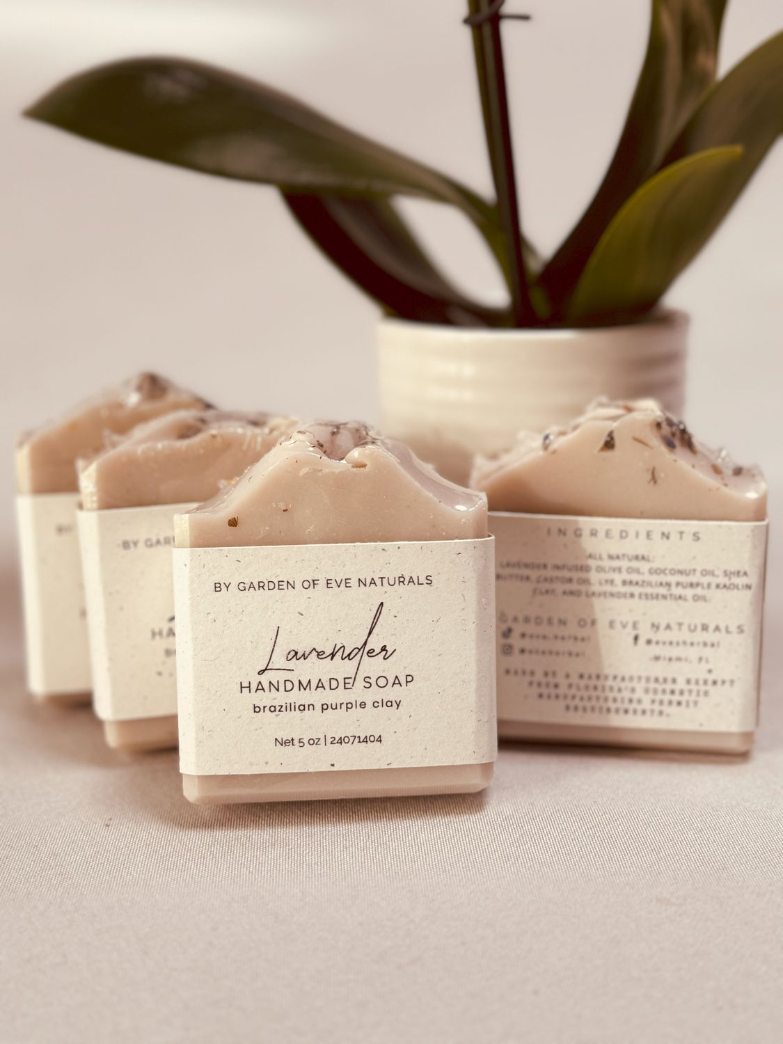 Lavender Homemade All Natural Soap