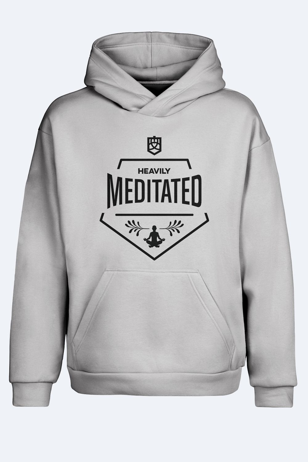 Heavily Meditated White Hoodie