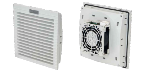 Ventilators, G3, Air flow rate 125, 250x250x107, Cut out 224x224