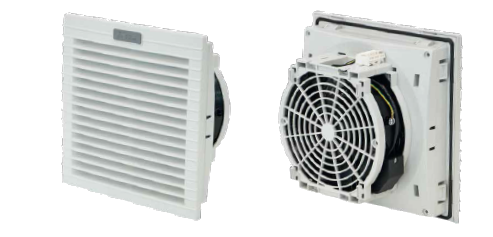 Ventilators, G3, Air flow rate 410, 250x250x136, Cut out 224x224
