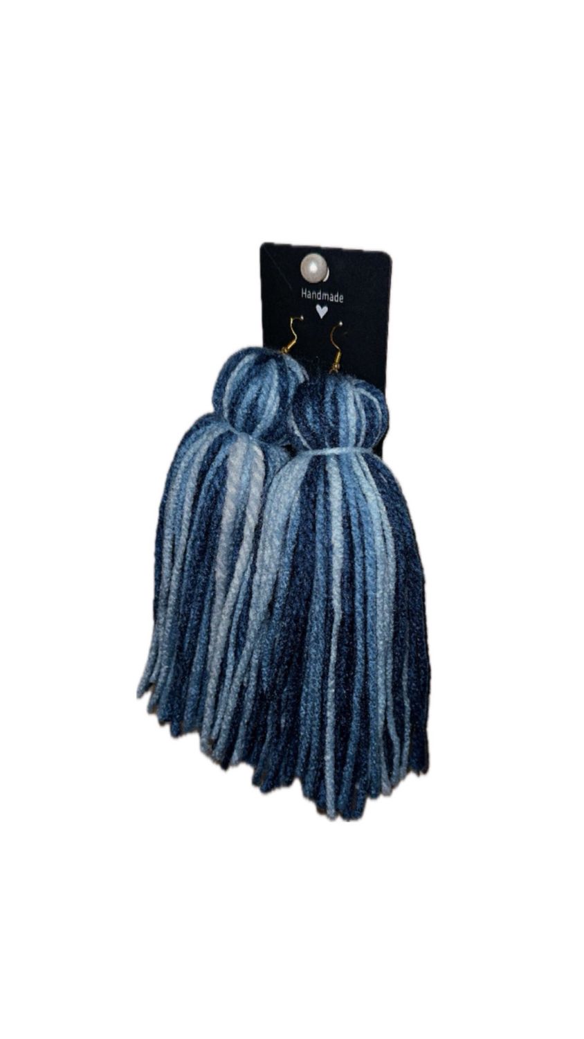 Extra Glam Tasseled Earrings