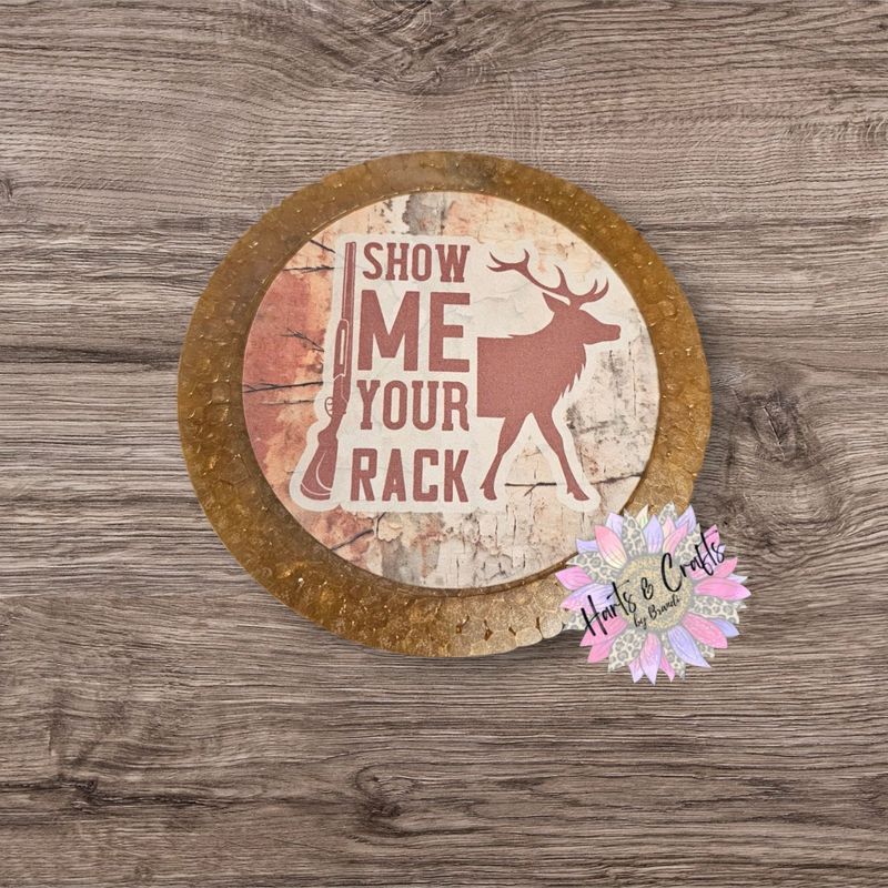 Show Me Your Rack Cardstock Round