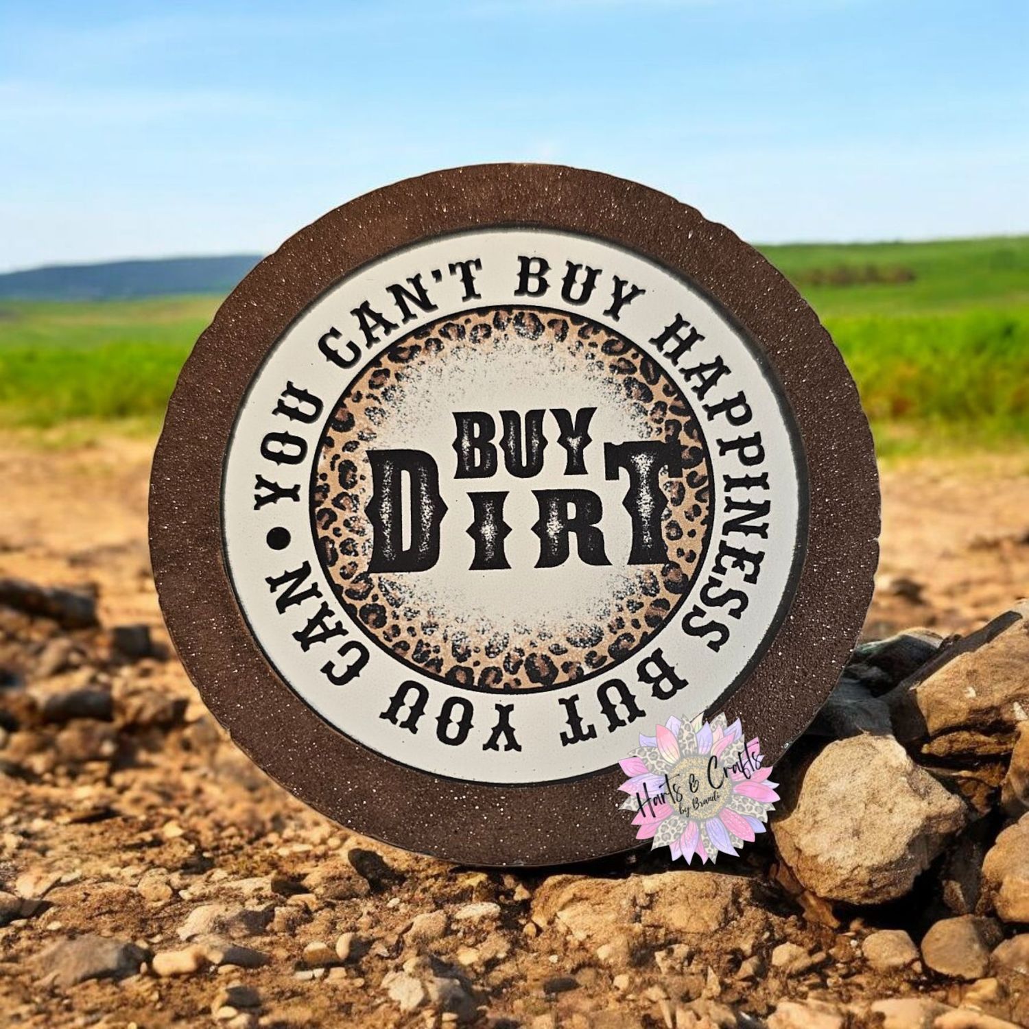 Buy Dirt Cardstock Round