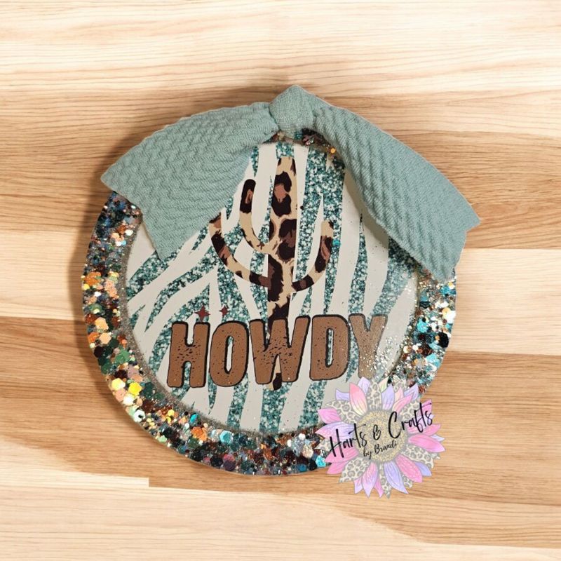 Howdy Cardstock Round