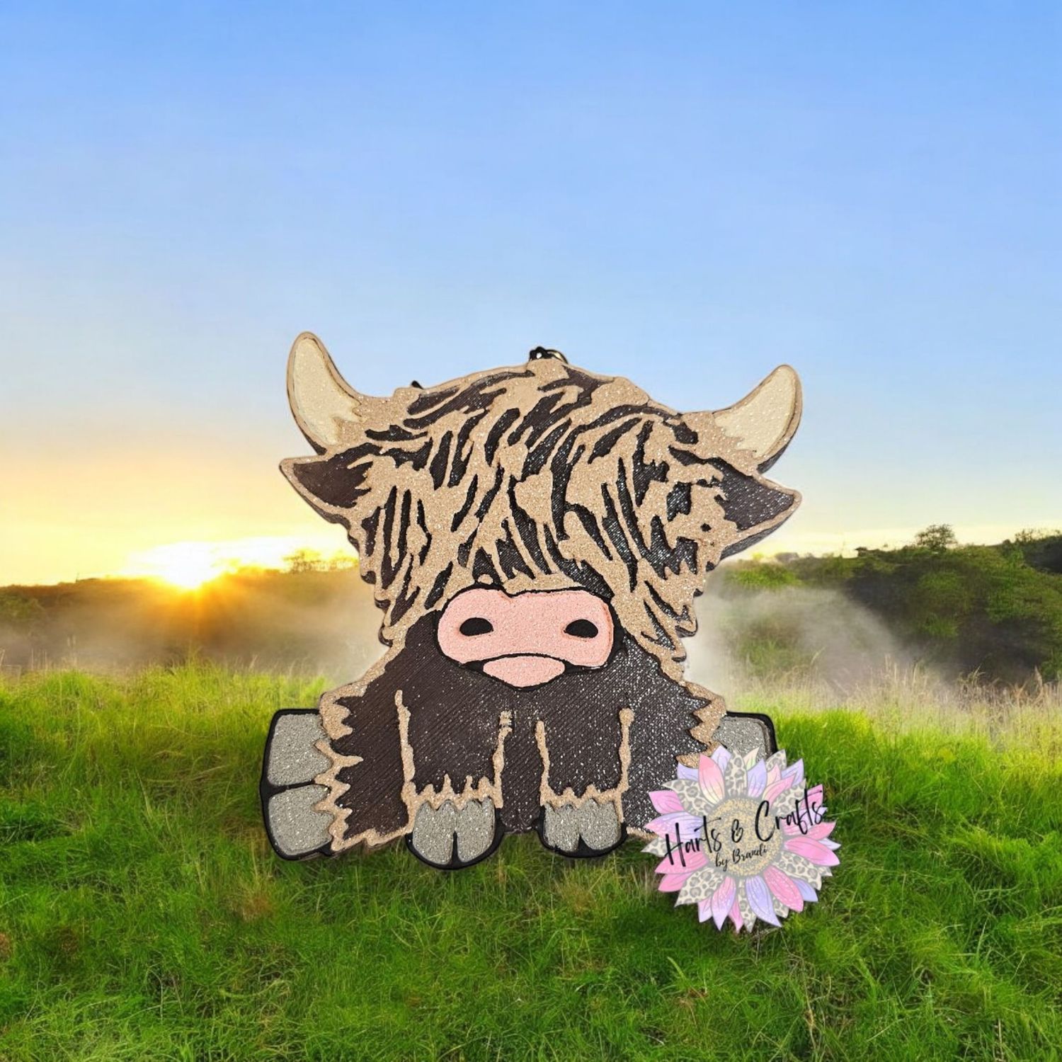 Baby Cow w/Horns