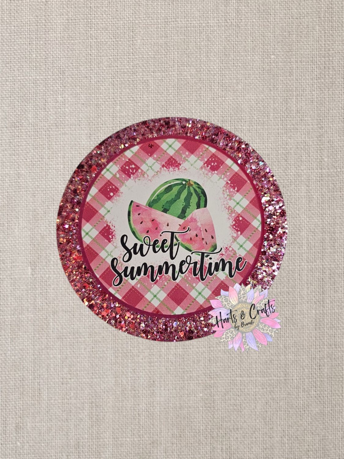Sweet Summertime Cardstock Round