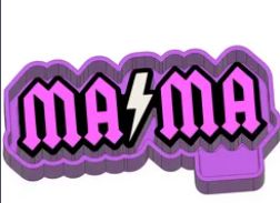 Mama w/Lightening Bolt Mold