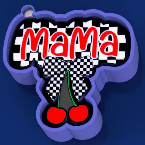 Mama w/Cherries Mold