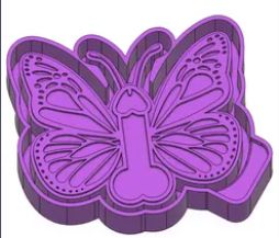 Butterfly with a &quot;Richard&quot; Mold