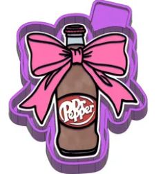 Dr Pepper w/Bow Mold