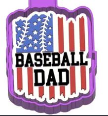 Baseball Dad Flag Mold