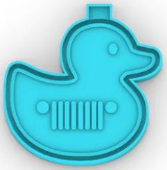 Rubber Ducky Jeep (bigger) Mold