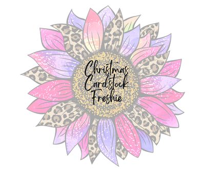 Christmas Cardstock Freshies