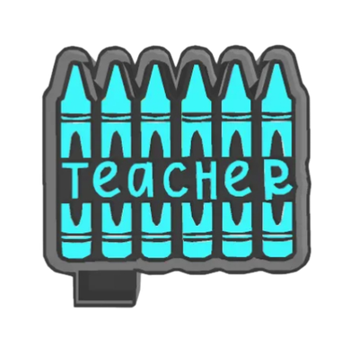 Teacher Crayons Mold