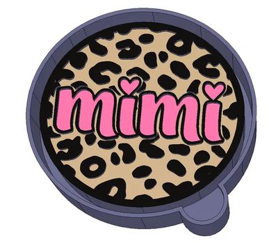 Circle Leopard Mimi Mold