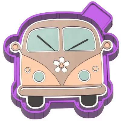Hippy VW Van Mold