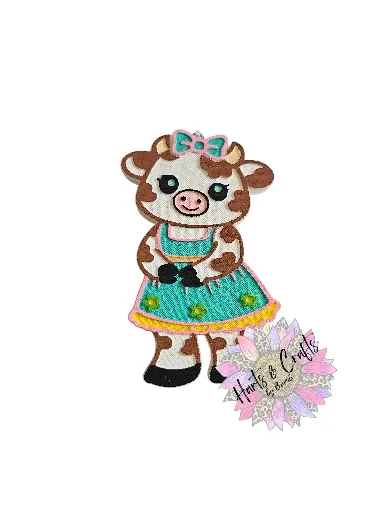 Cow w/Dress