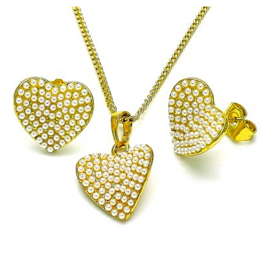 Majestic Heart Necklace set