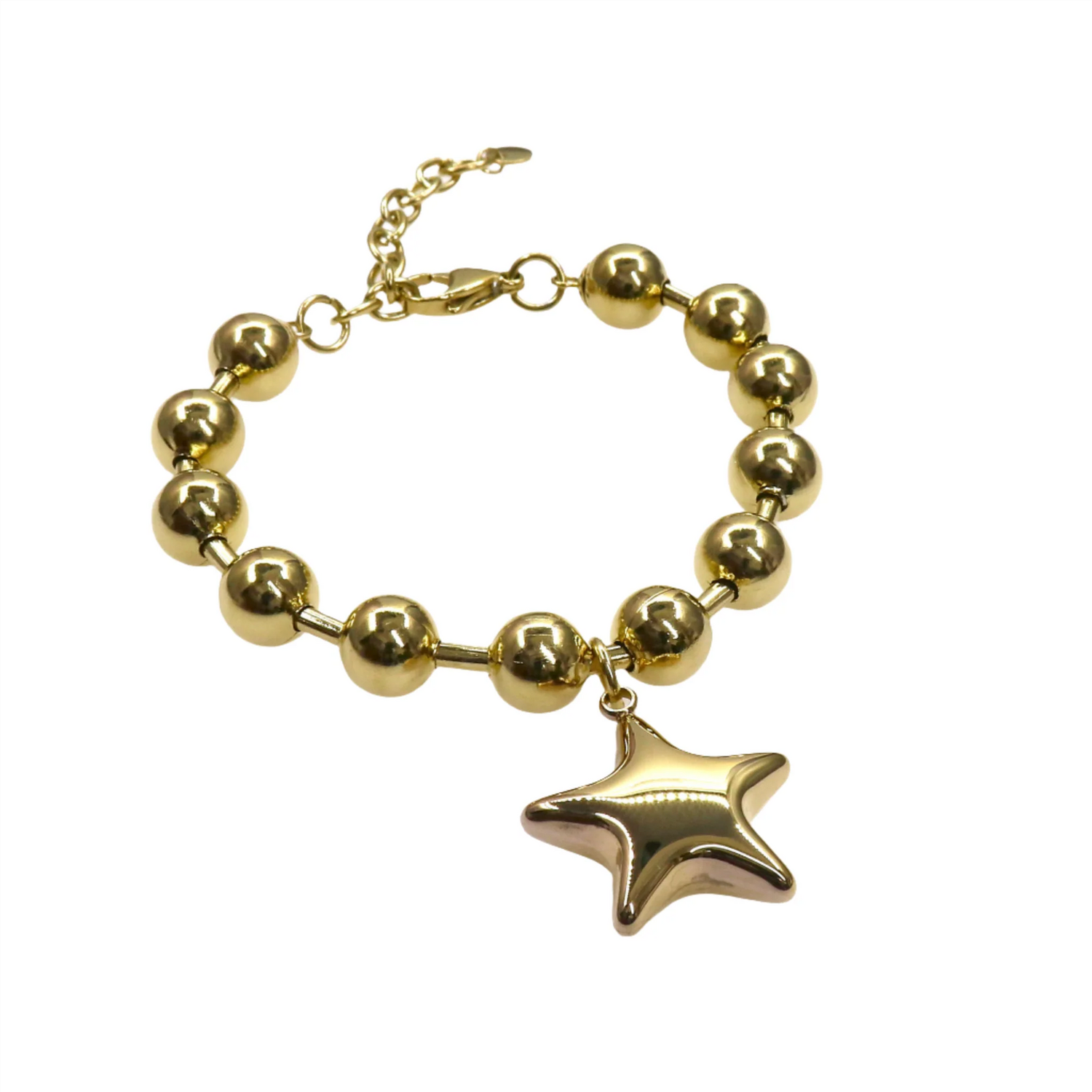Bold Star Design Bracelet 