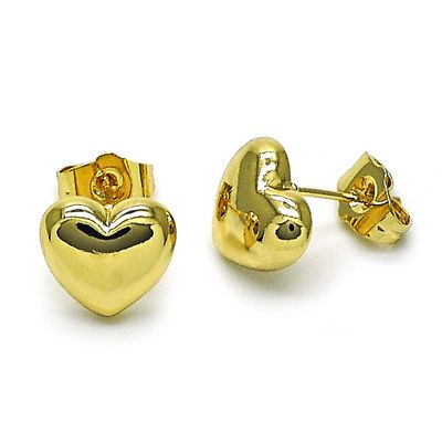 Heart stud small