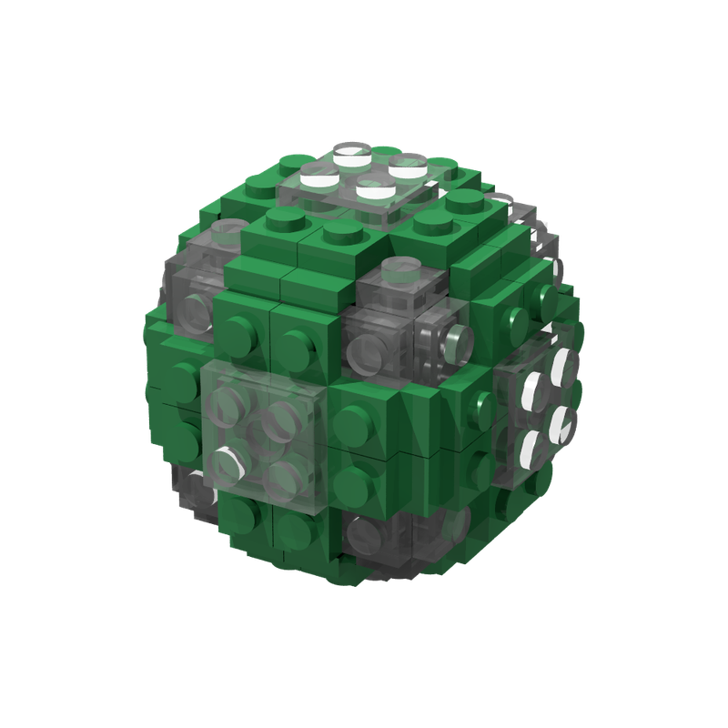 Flexi Ball Mini A - Hauptfarbe grün (028)