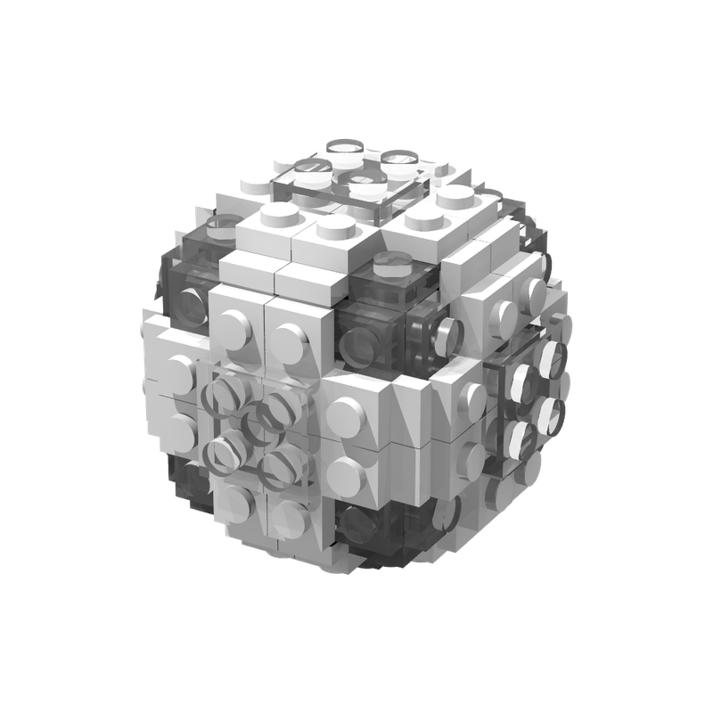 Flexi Ball Mini A - Hauptfarbe weiß (001)