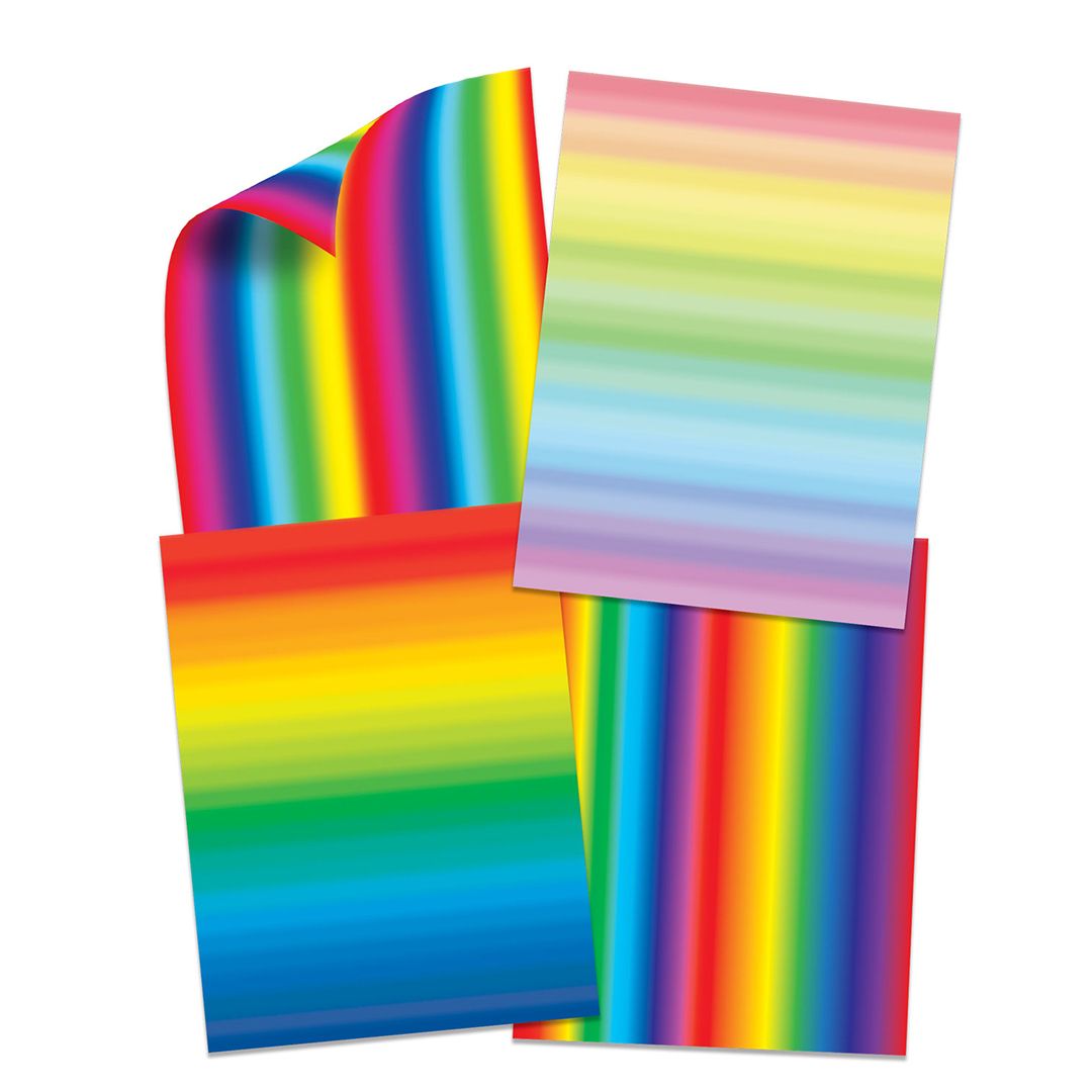 DOUBLE COLOR RAINBOW PAPER