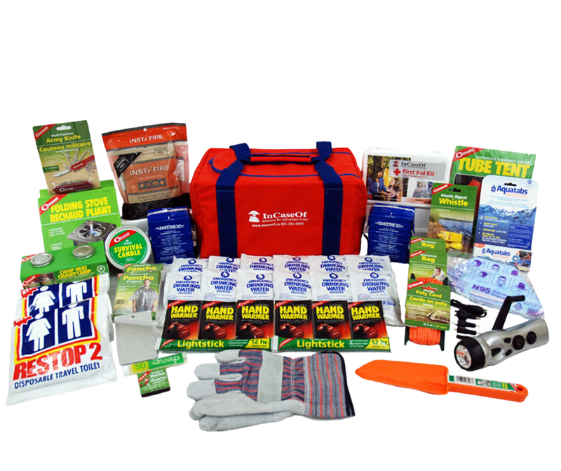 BASIC EMERGENCY SURVIVAL KIT - 2 PERSON