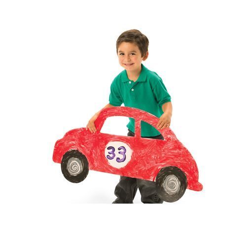 BIG! HUGE! FINGERPAINT PAPER CARS