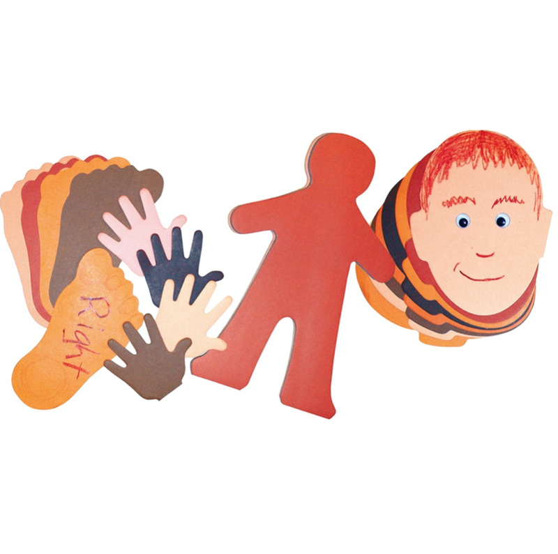 Human Paper Shapes Kit