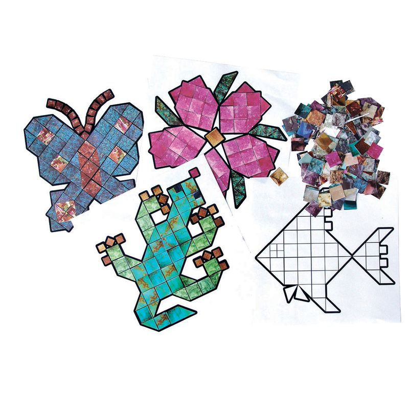 MINERAL MOSAICS POSTER & ARTWORK SET