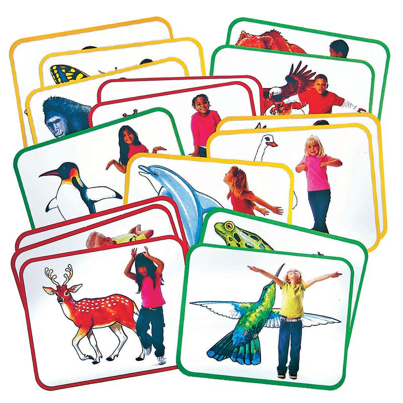 BODY POETRY: ANIMAL ACTION CARDS
