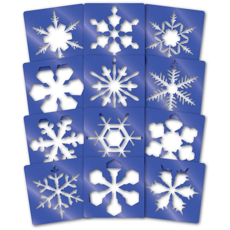 SUPER SNOWFLAKE STENCIL TRACERS