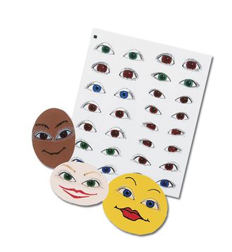 EYEBALL STICKERS, LARGE