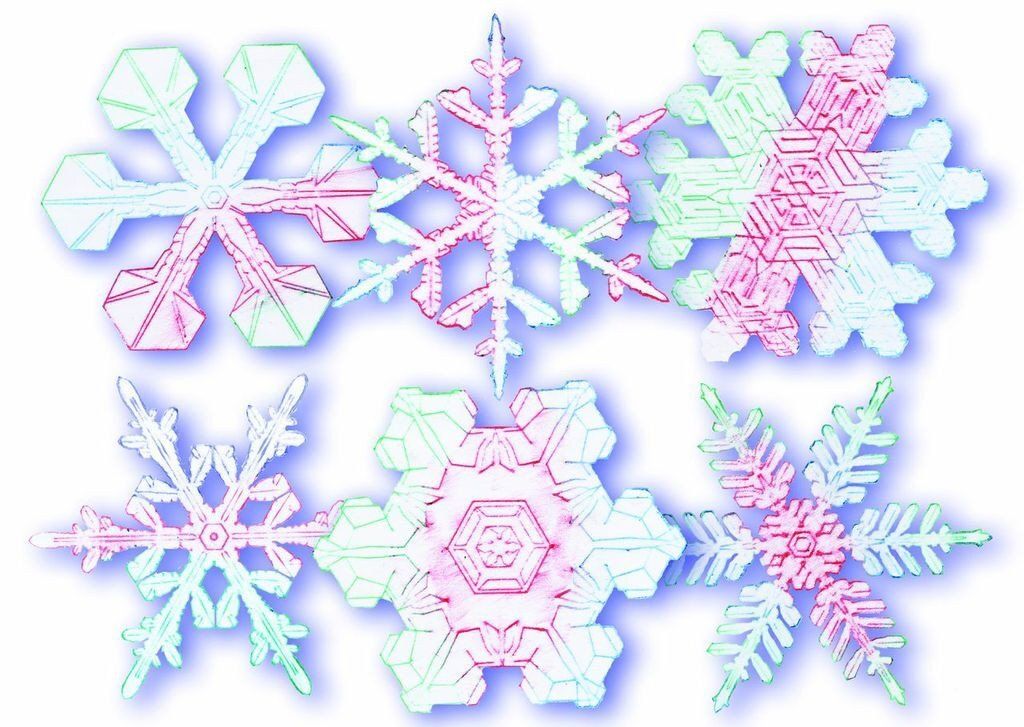 SNOWFLAKE RUBBING PLATES