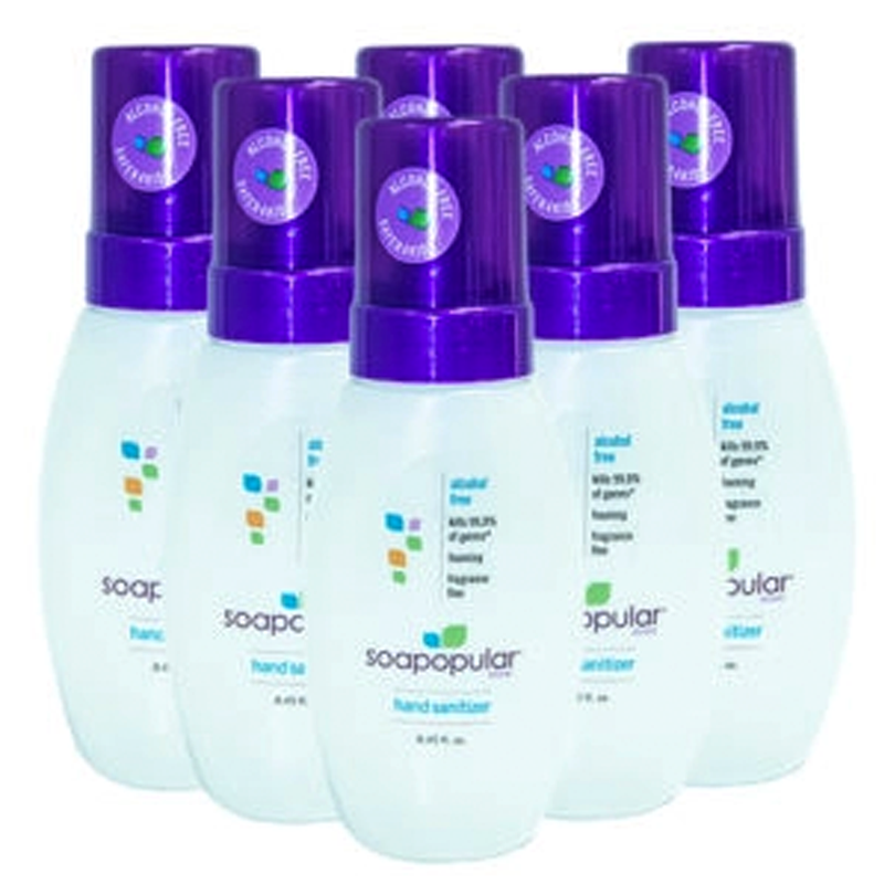 SOAPOPULAR ALCOHOL-FREE HAND SANITIZER 250ML - (6/CS)