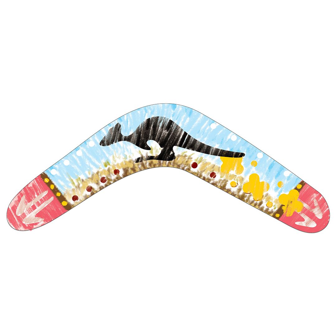 DECORATIVE BOOMERANGS