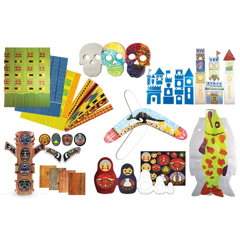 AROUND THE WORLD CRAFTS KIT