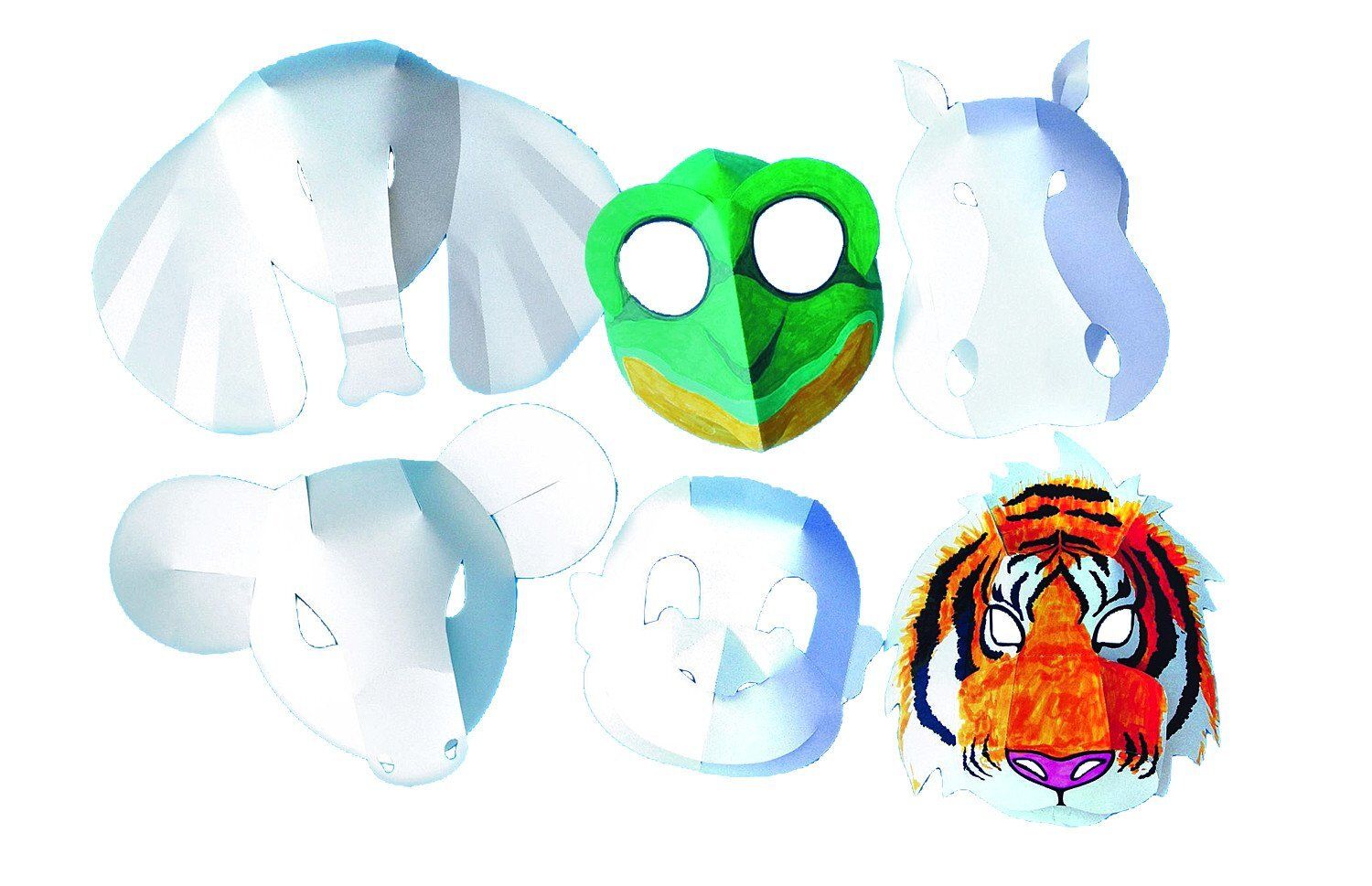 WILD ANIMAL FOLD-UP MASKS