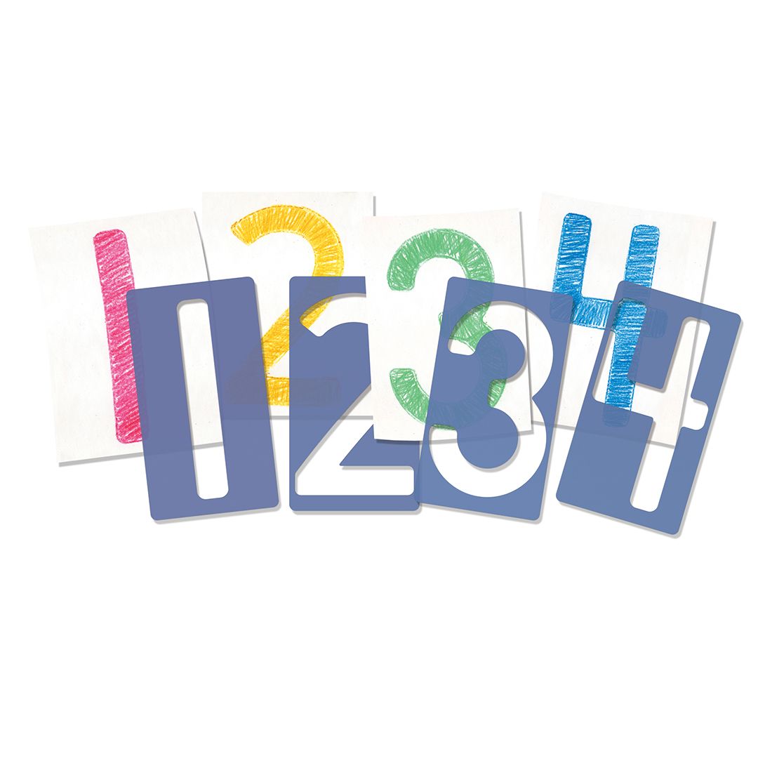 NUMBER STENCIL TRACERS