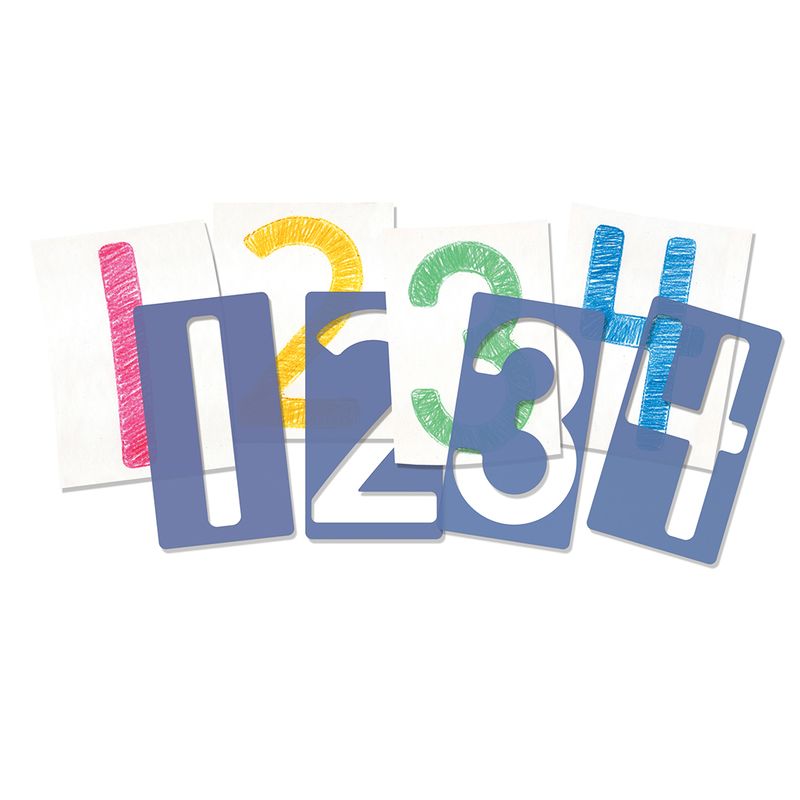 NUMBER STENCIL TRACERS