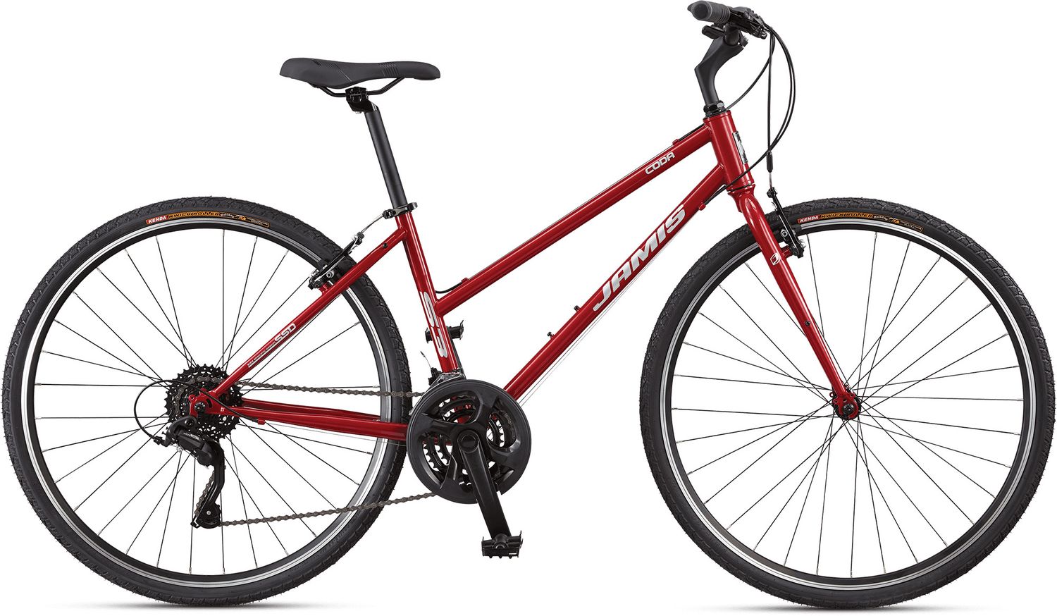 Jamis Coda S3 Step-Over, Color: Garnet, Size: 16 (Medium)