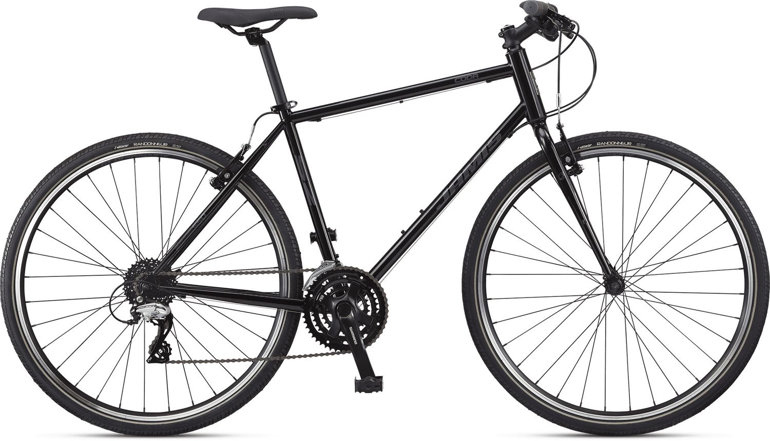 Jamis Coda S2, Color: Gloss Black, Size: 17 (Medium)