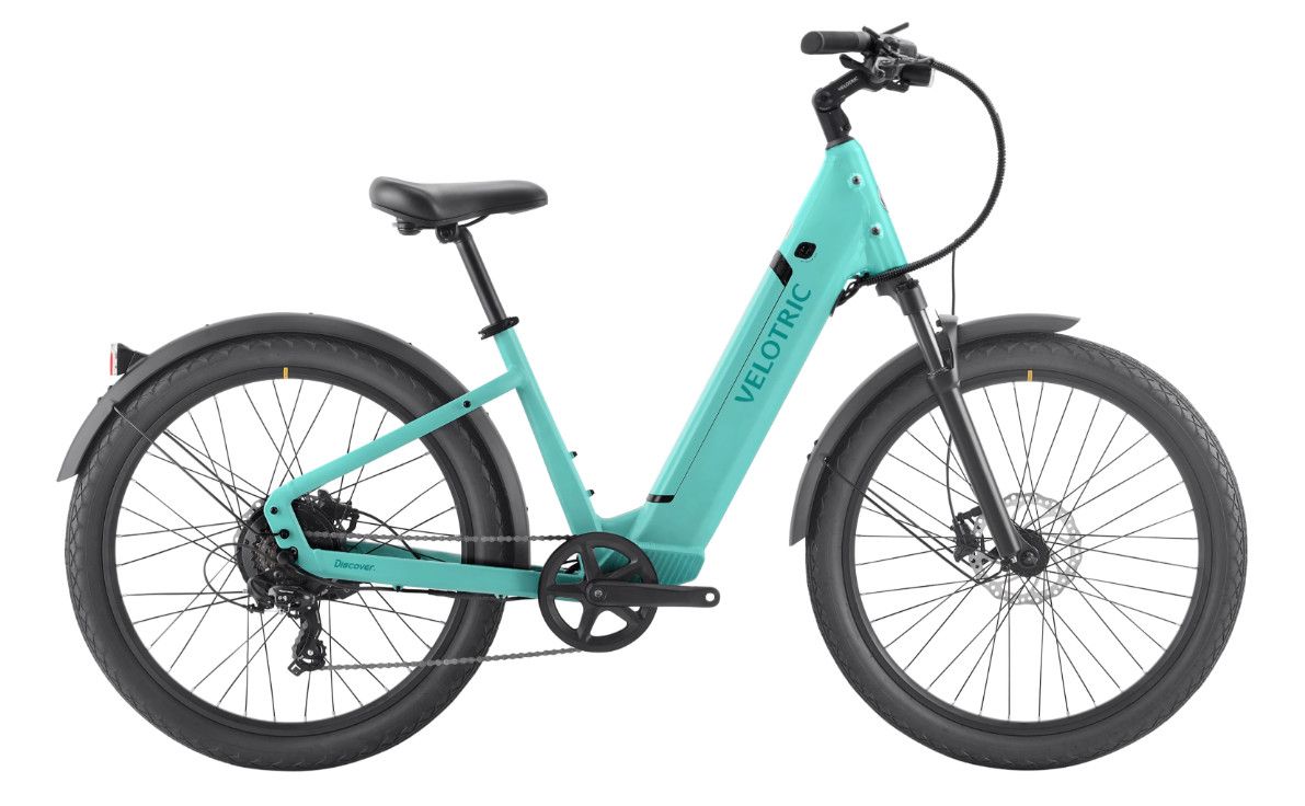 Velotric Discover 1 Plus Ebike, Color: Cyan