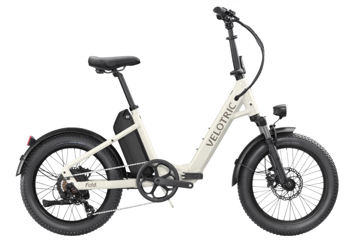 Velotric Fold 1 Lite Ebike, Color: Moonlight White