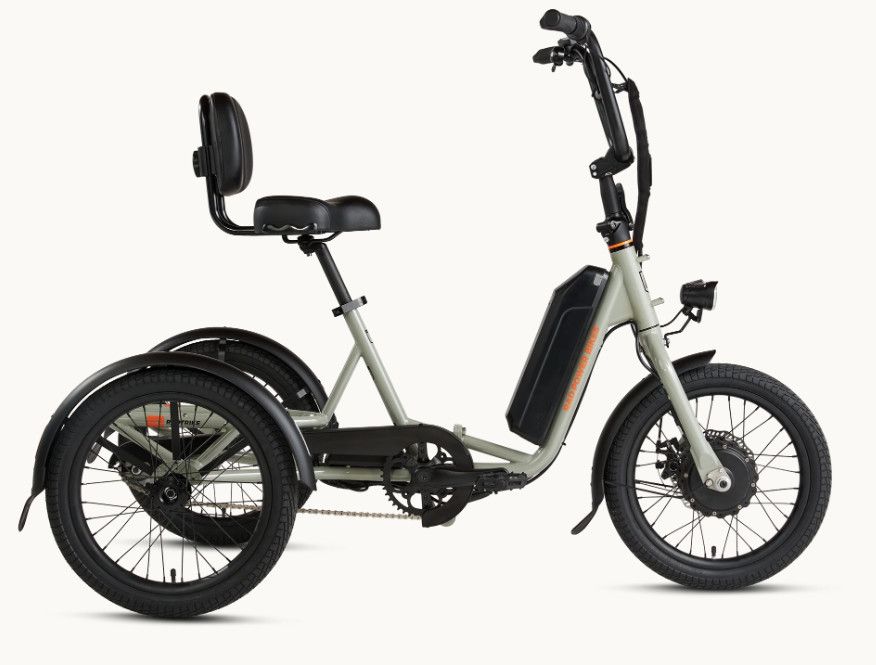 RadTrike™ Electric Tricycle, Color: Gray