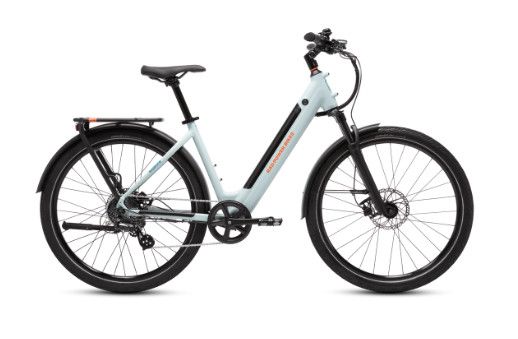 RadKick™ 7-Speed Electric Lightweight Bike, Color: Arctic Blue